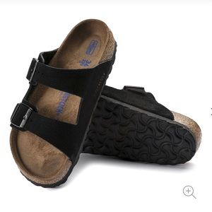 Bikenstocks  Arizona Suede Soft sandals